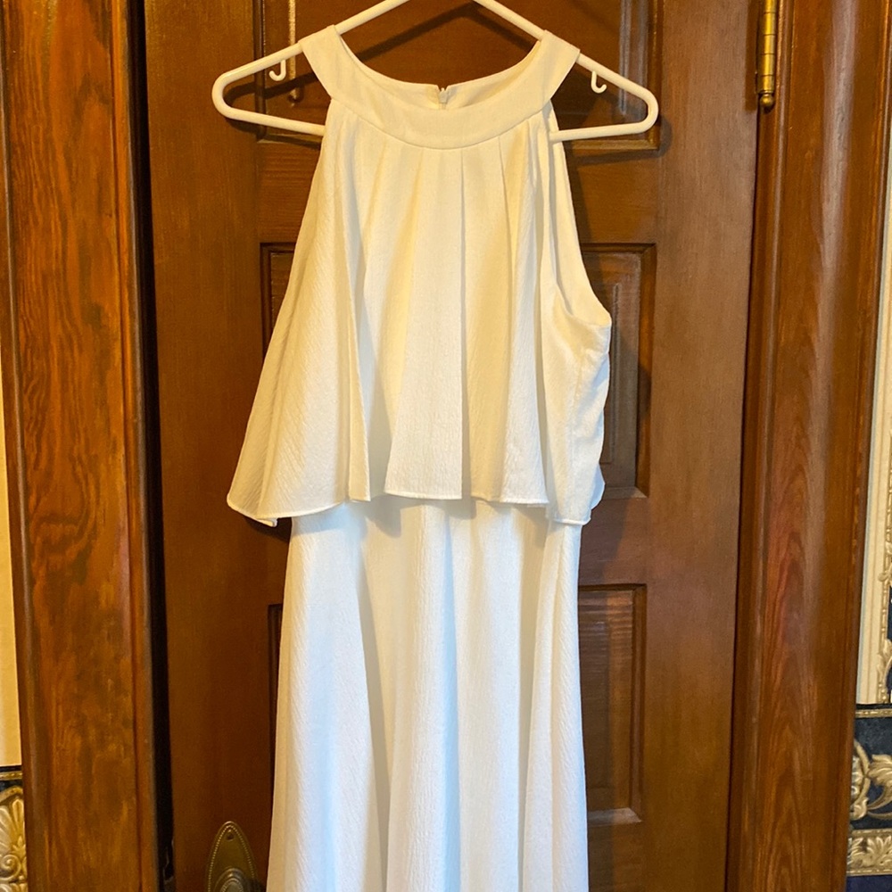 J&H white summer dress